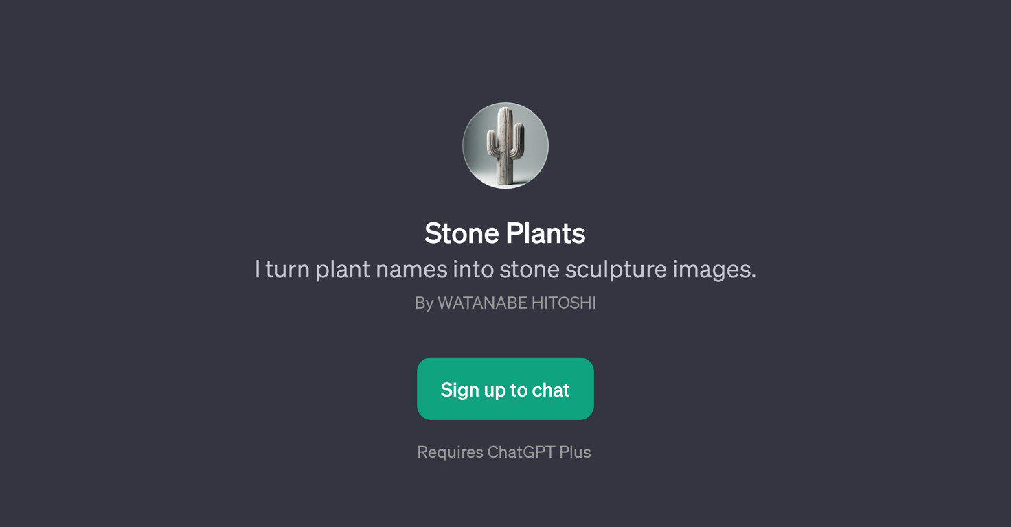 Stone Plants website