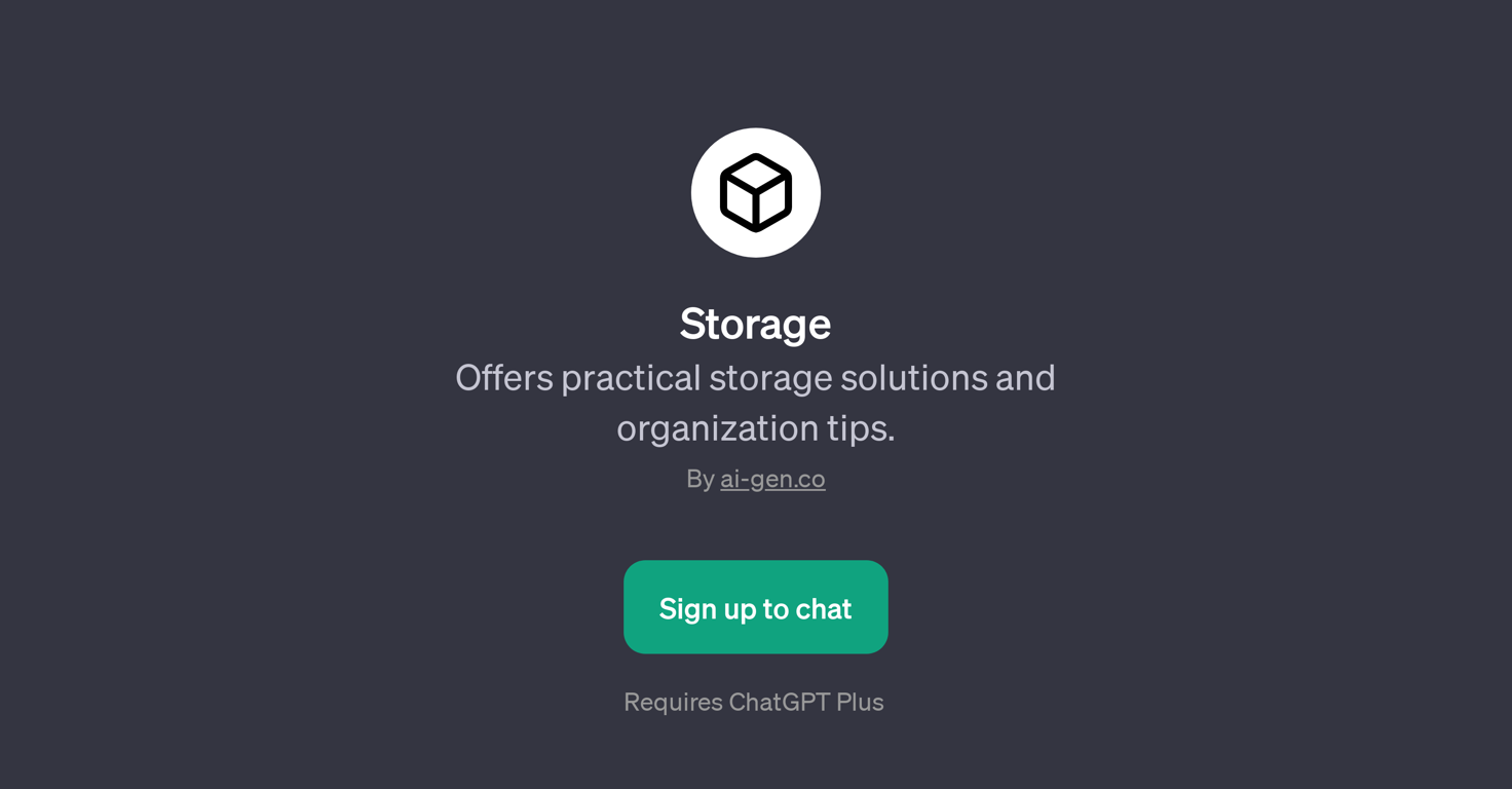 Storage website