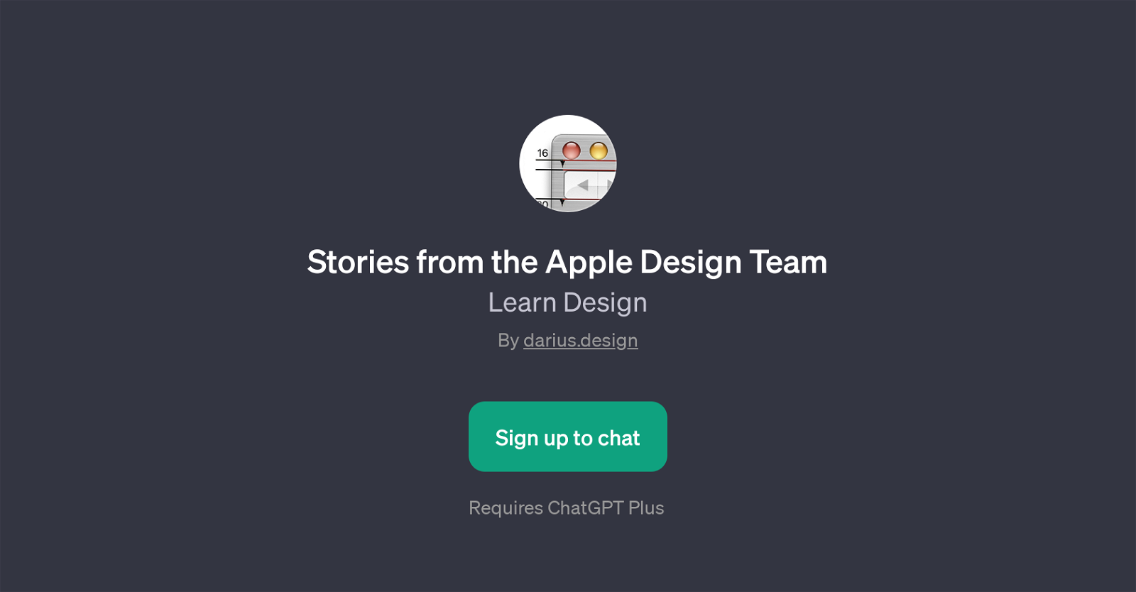 Stories from the Apple Design Team website