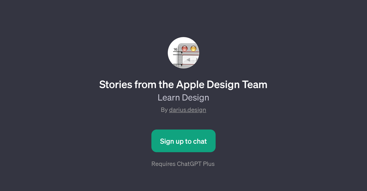 Stories from the Apple Design Team website