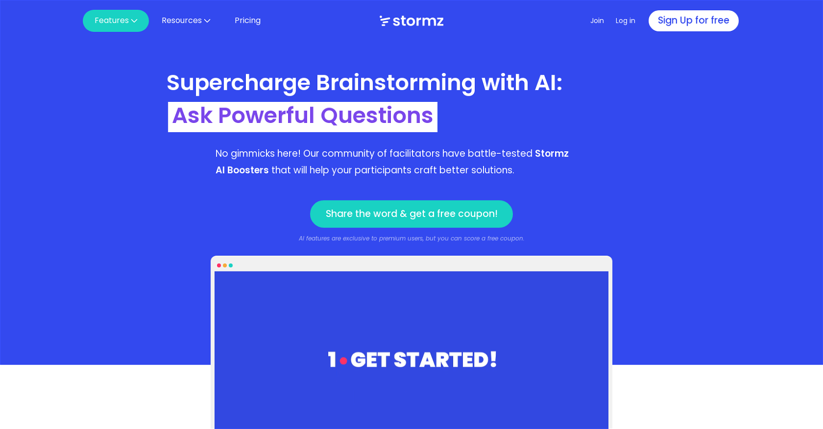 Stormz  website