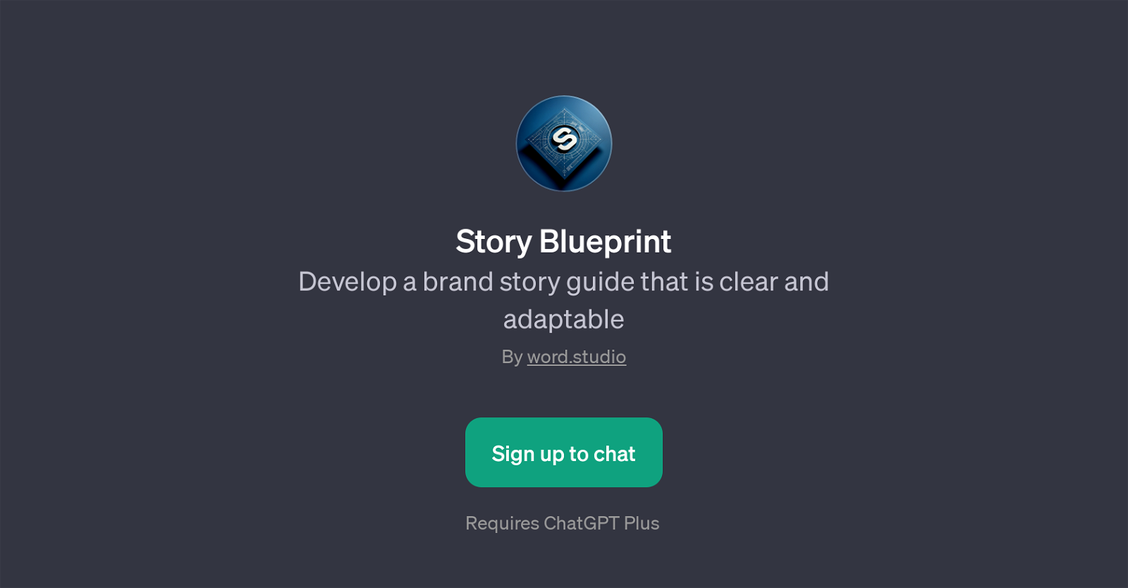 Story Blueprint website