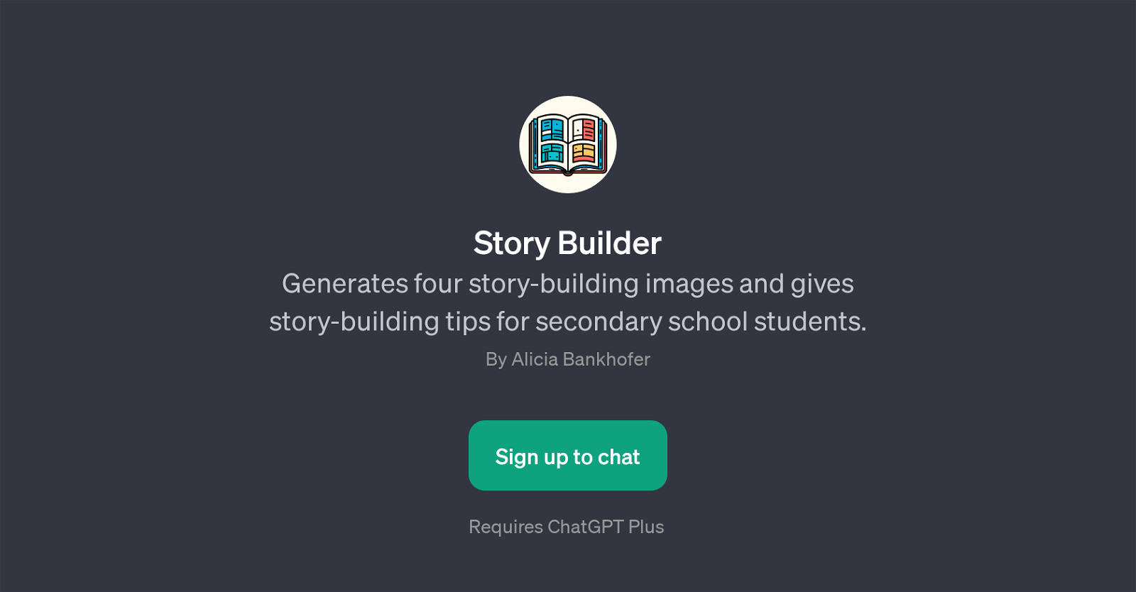 Story Builder website