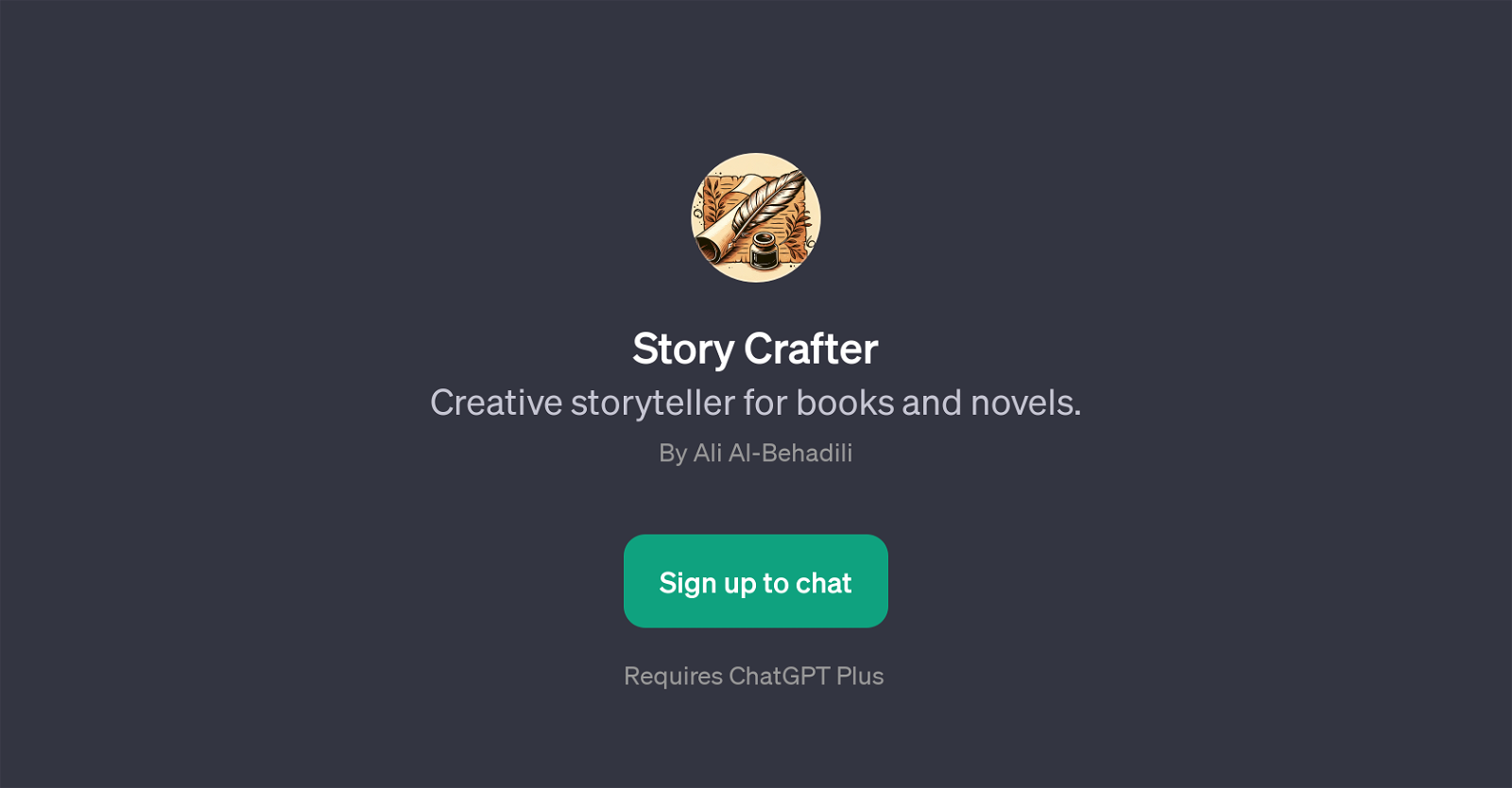 Story Crafter website