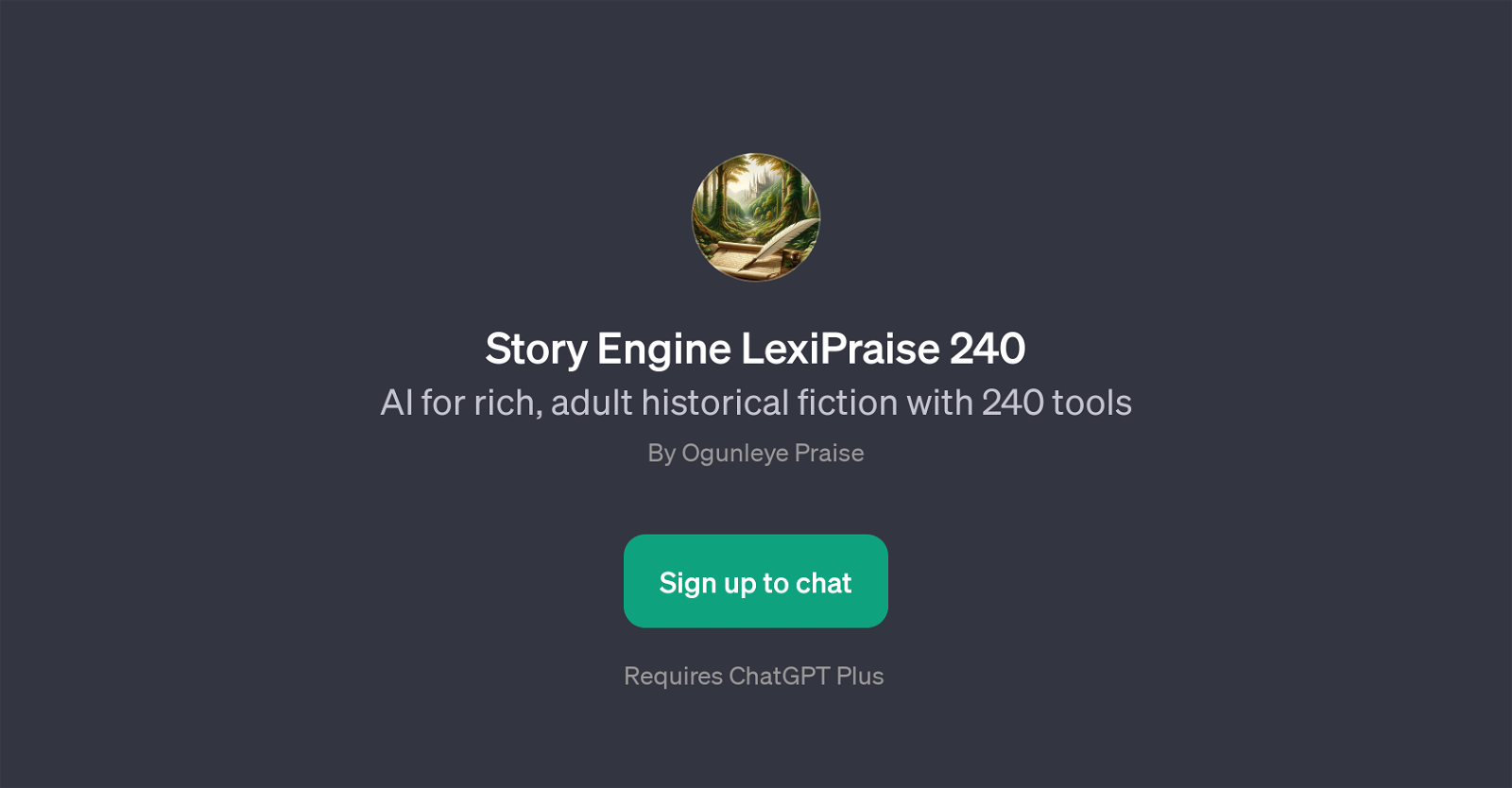 Story Engine LexiPraise 240 website