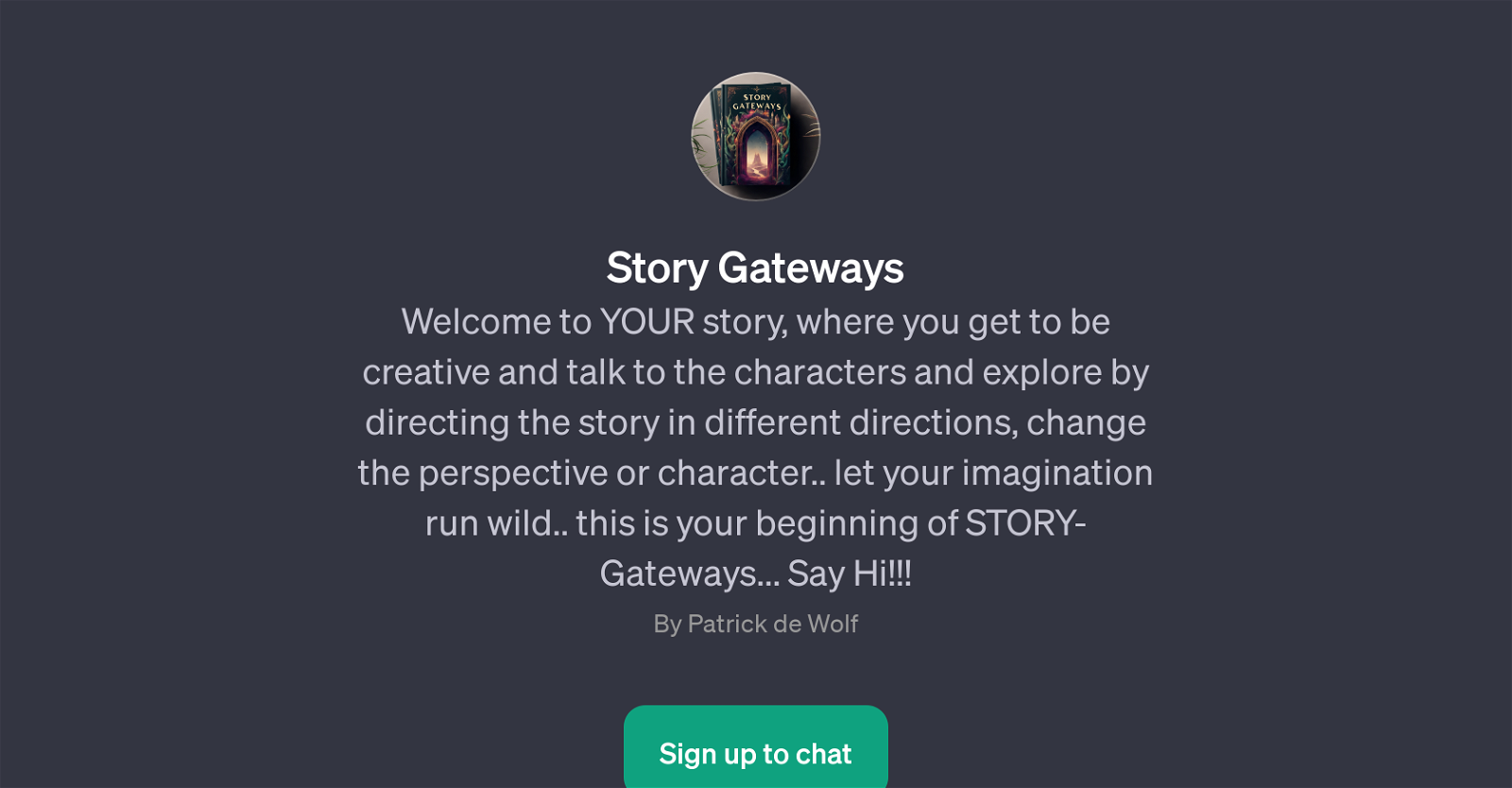 Story Gateways website