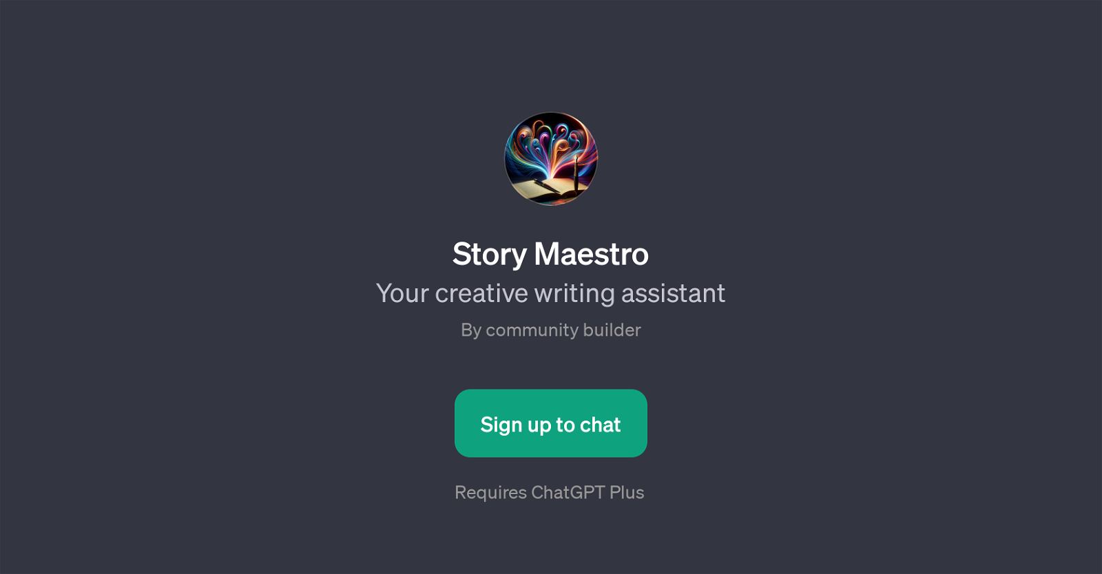 Story Maestro website