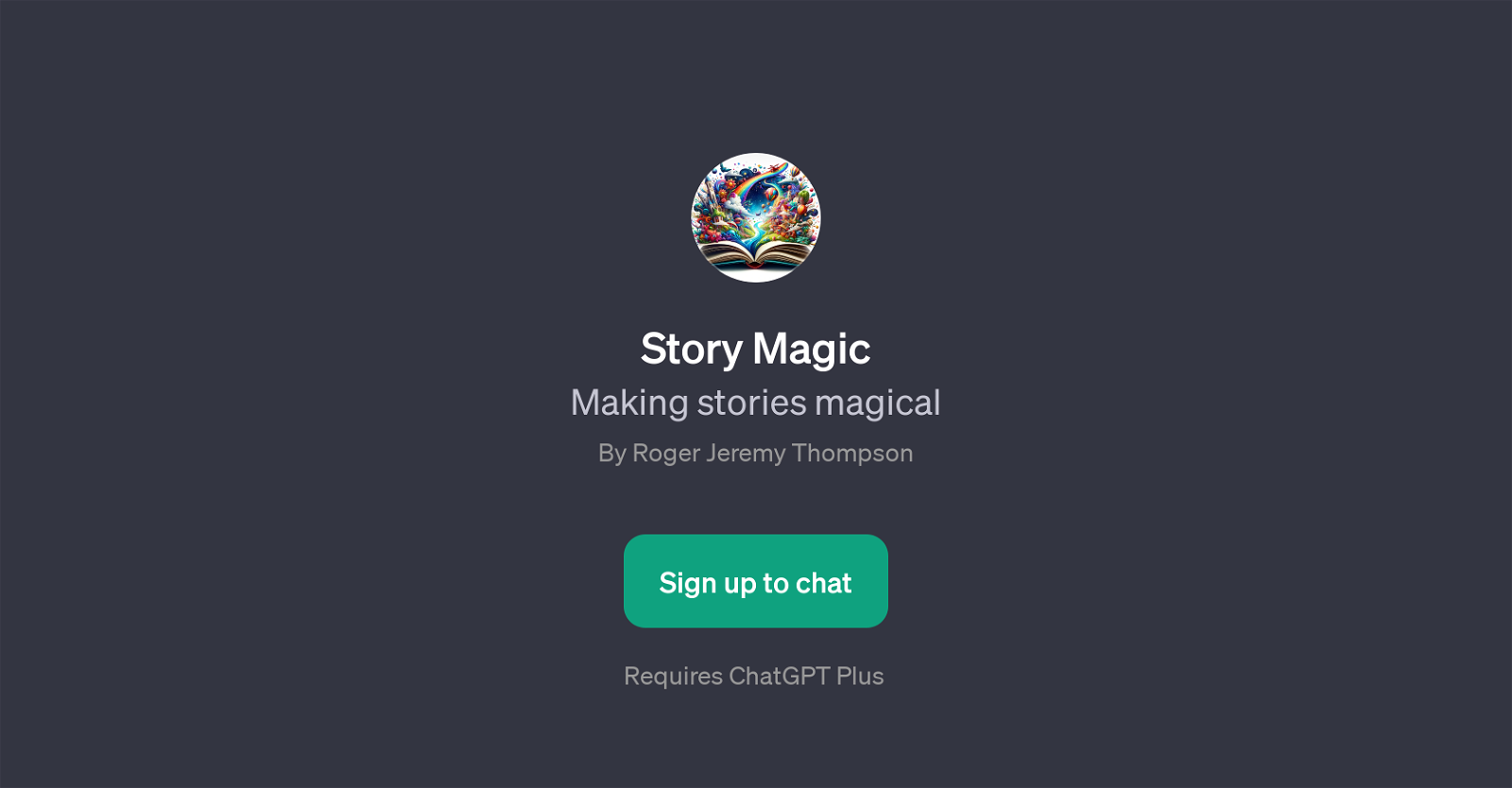 Story Magic website