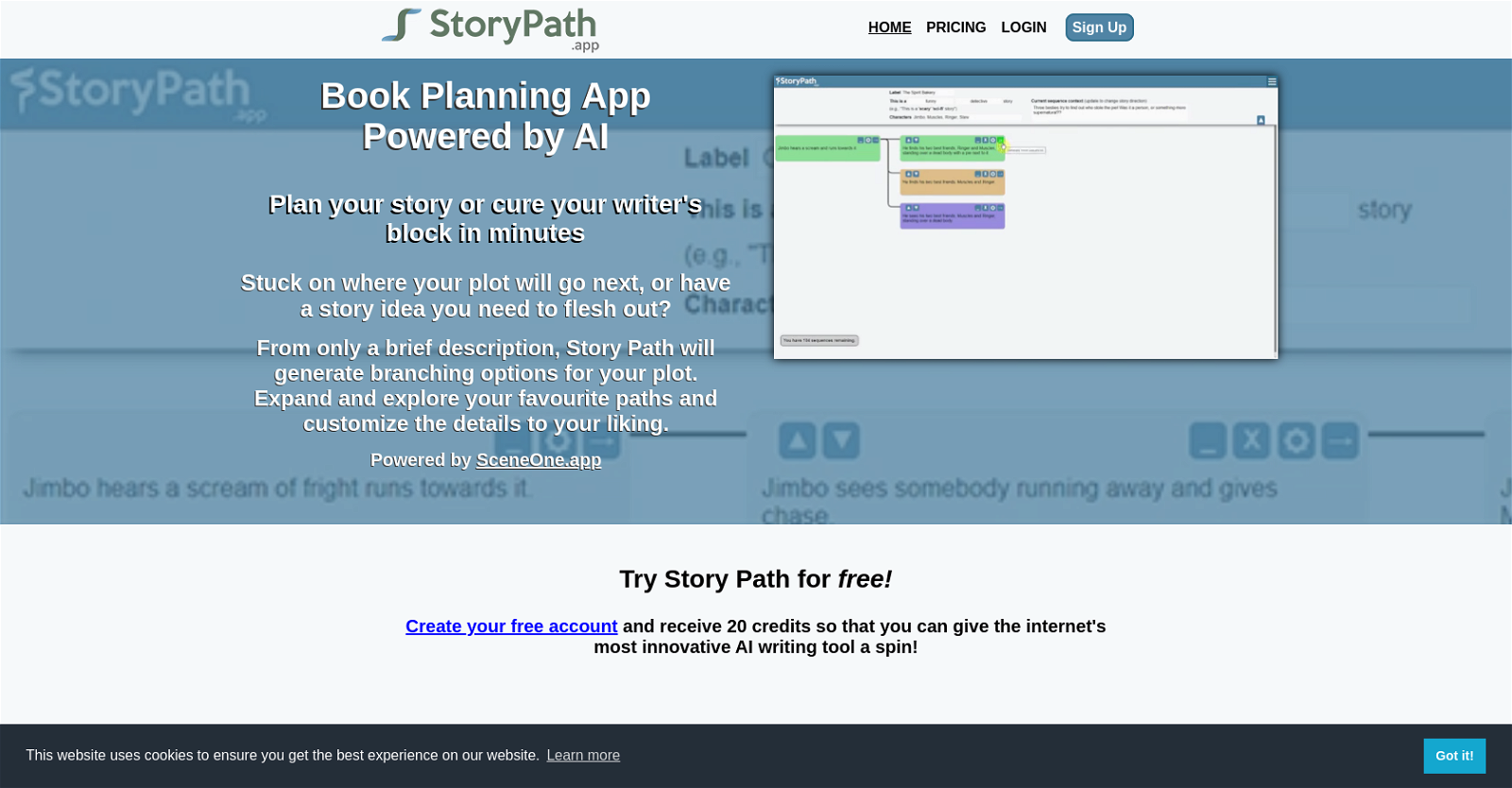 Story Path website
