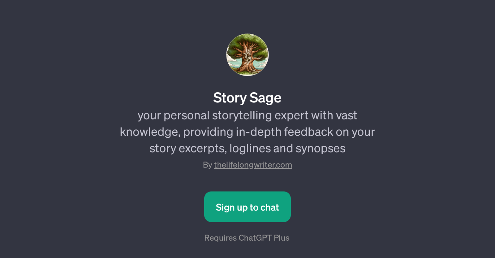 Story Sage website
