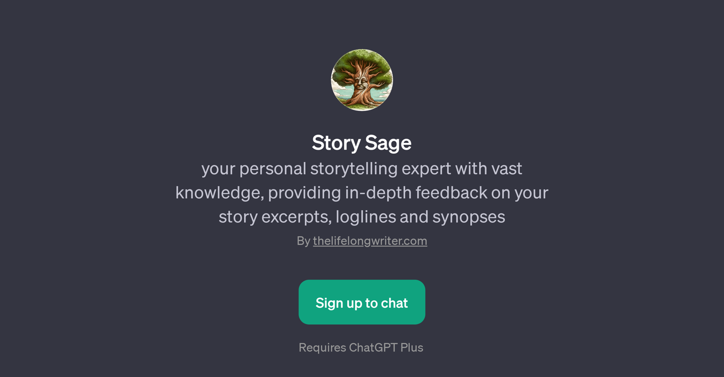Story Sage website