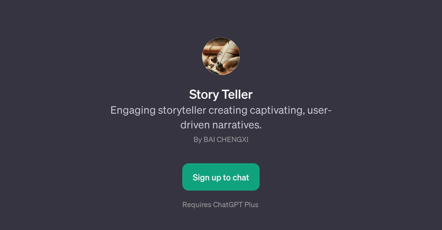 Story Teller website