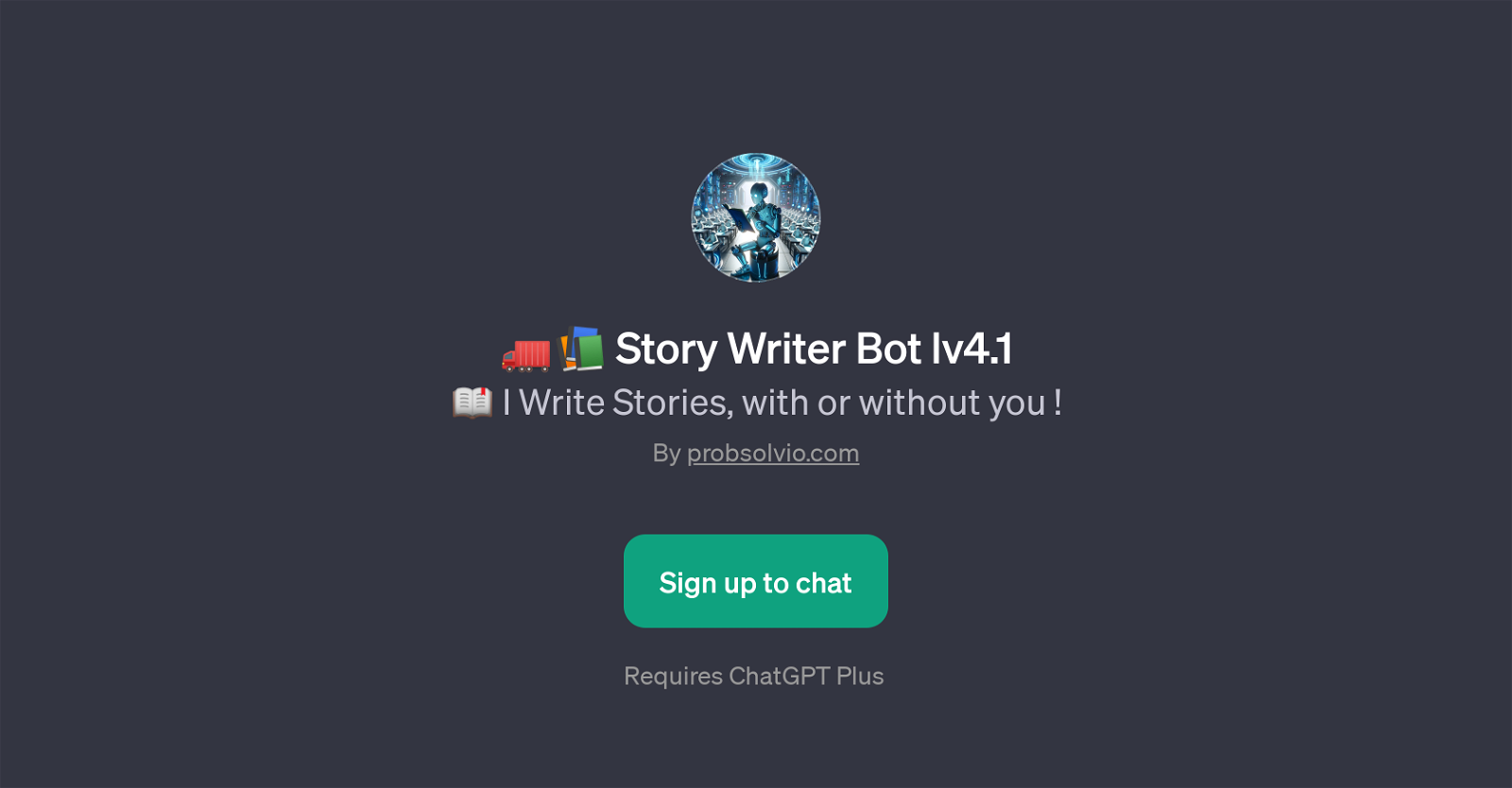 Story Writer Bot lv4.1 website