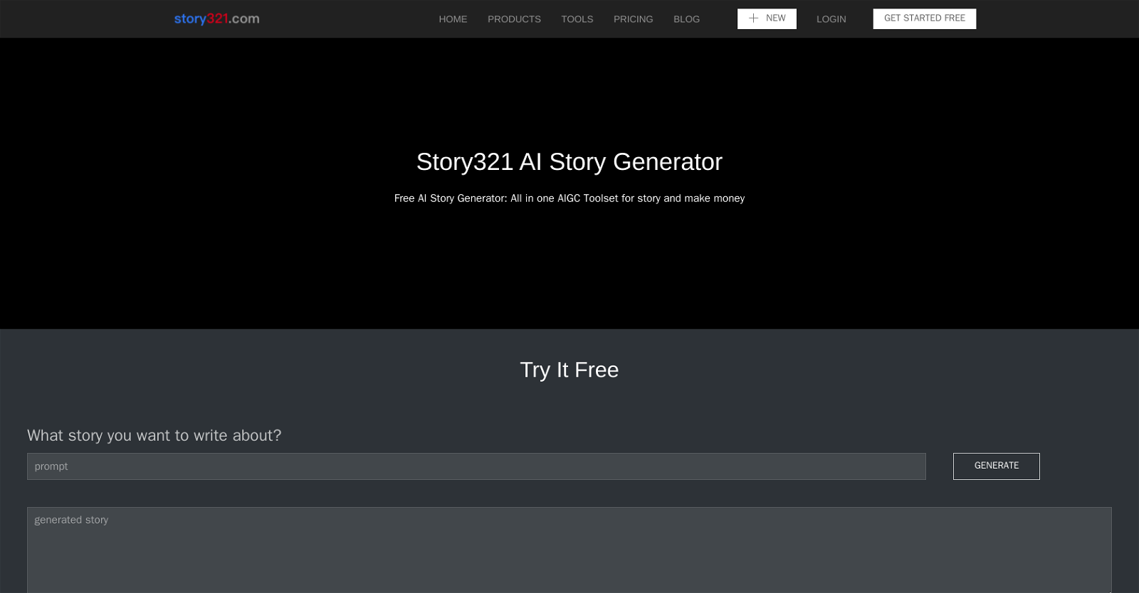 Story321 website