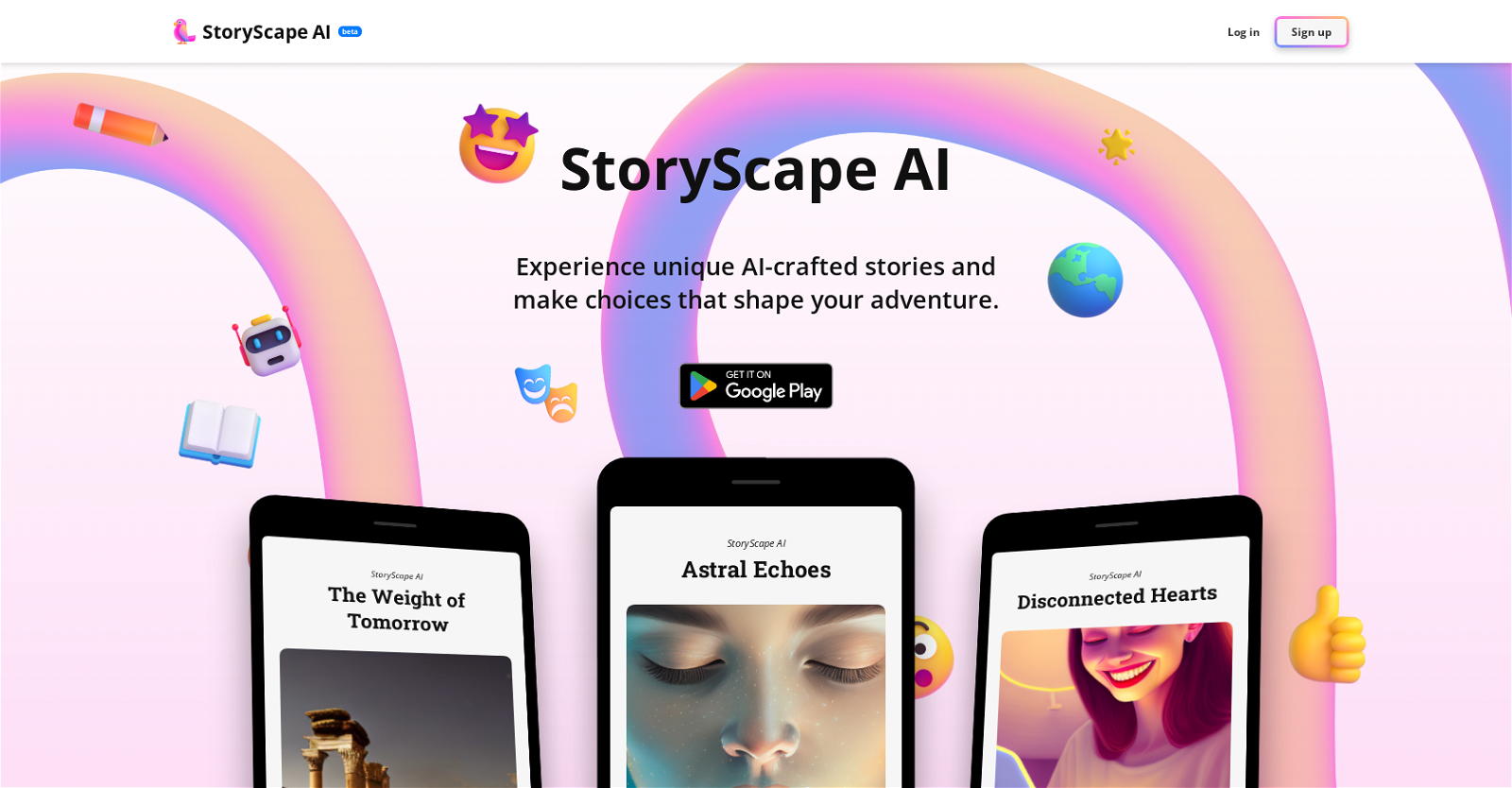 StoryScape  website