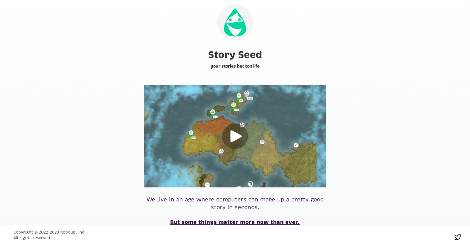 StorySeed website