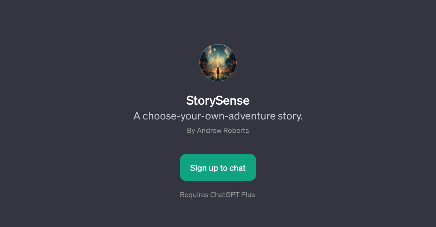 StorySense website