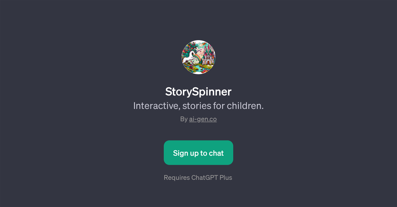 StorySpinner website