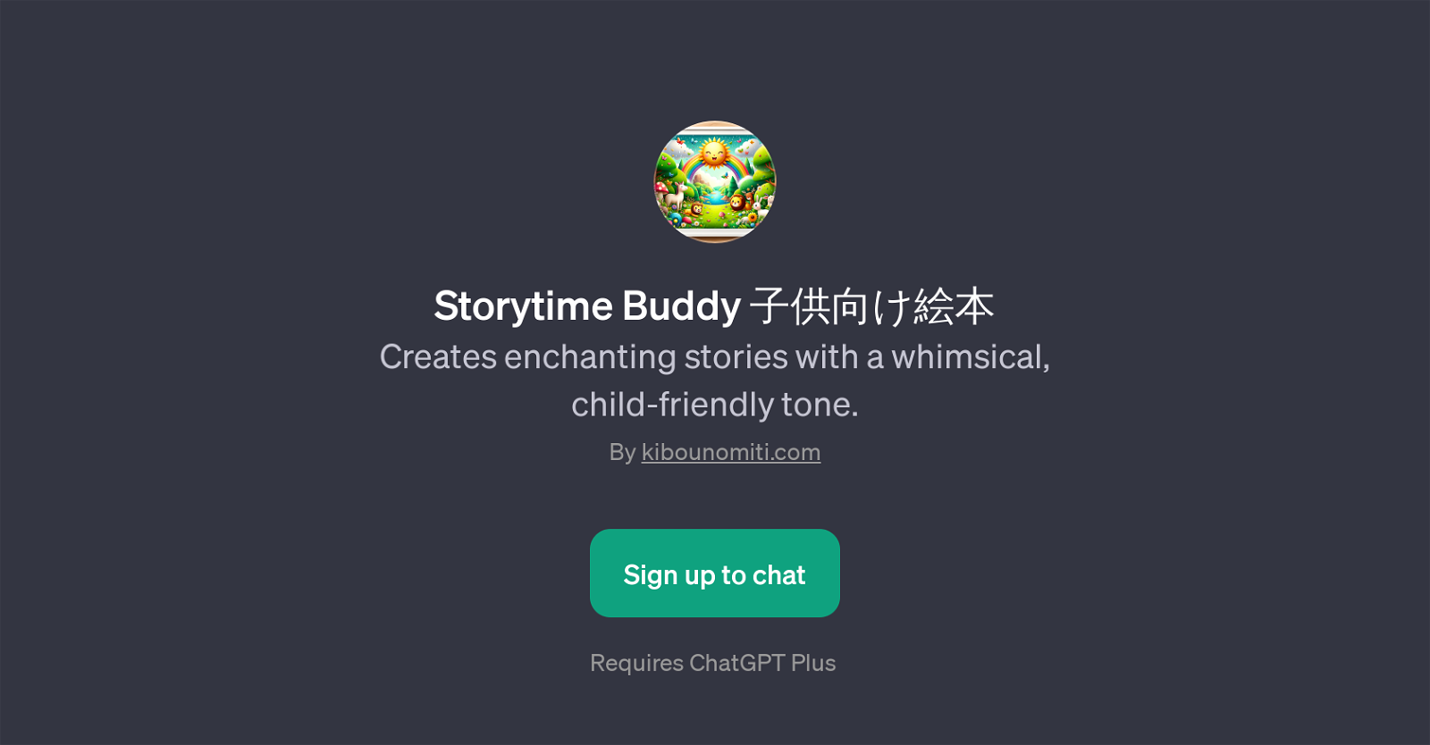 Storytime Buddy website
