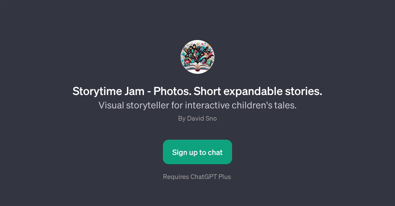 Storytime Jam website