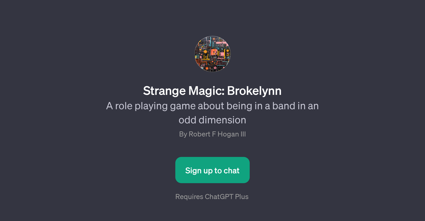 Strange Magic: Brokelynn website