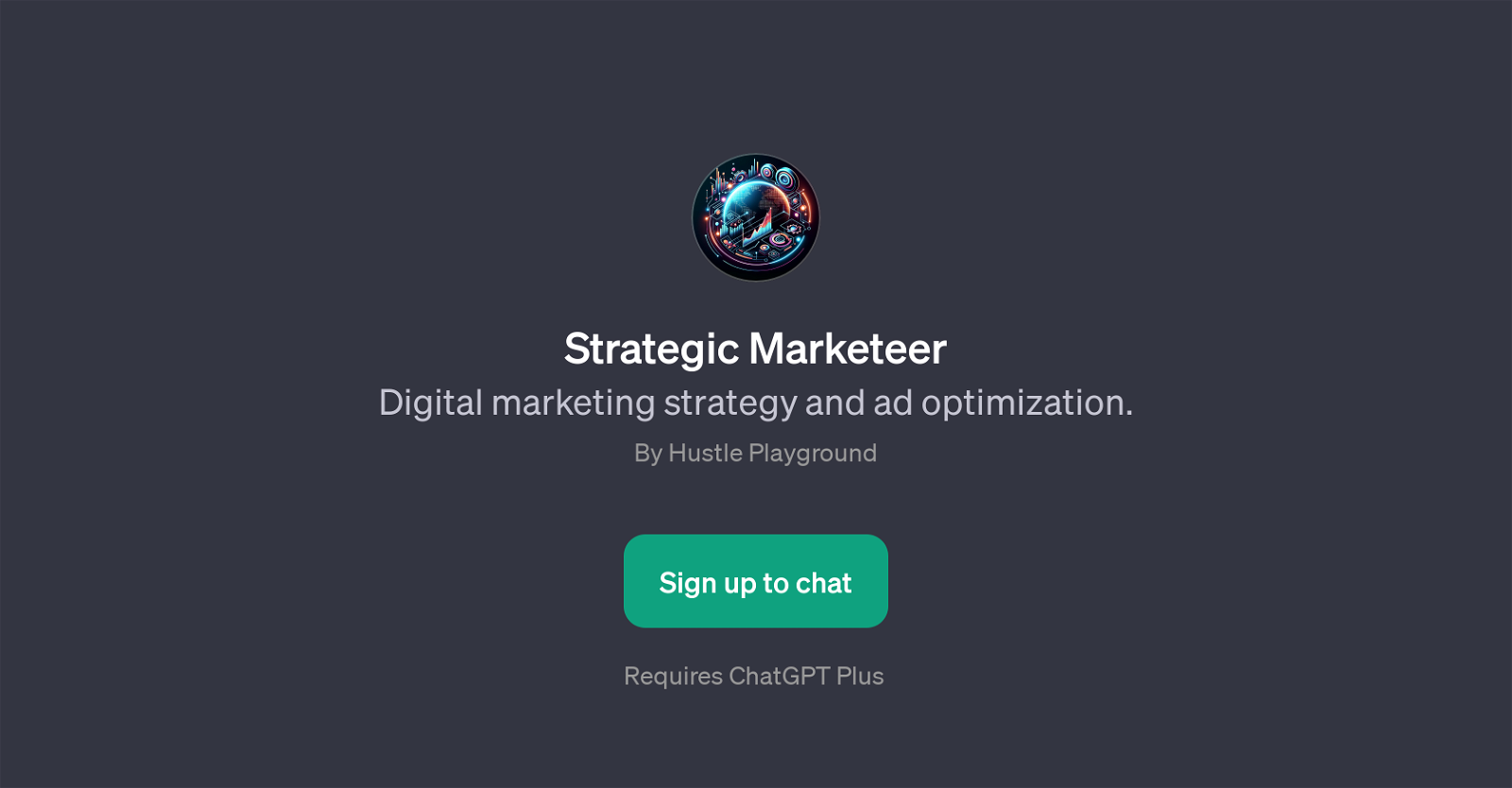Strategic Marketeer website