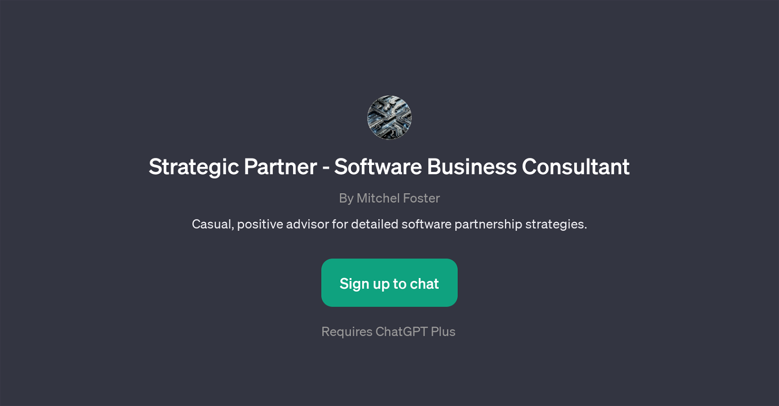 Strategic Partner website