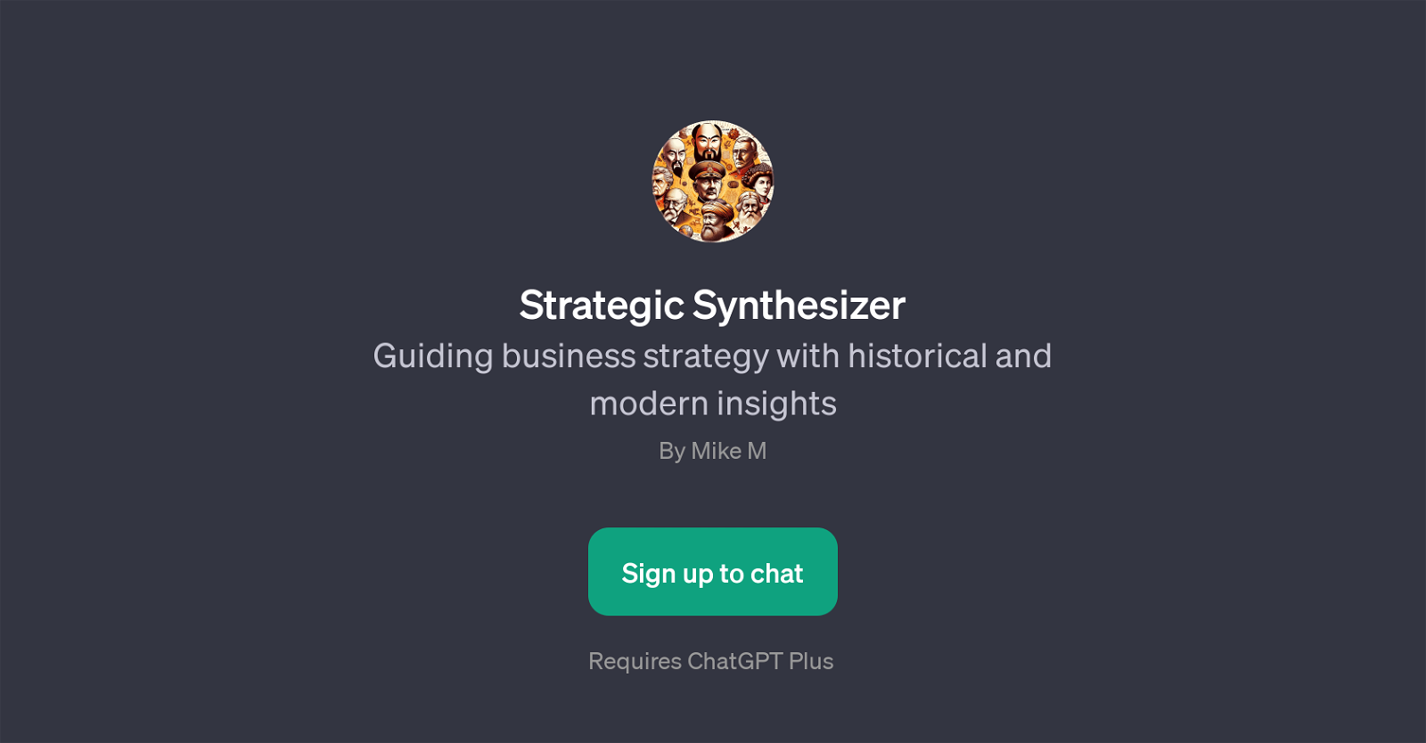Strategic Synthesizer website