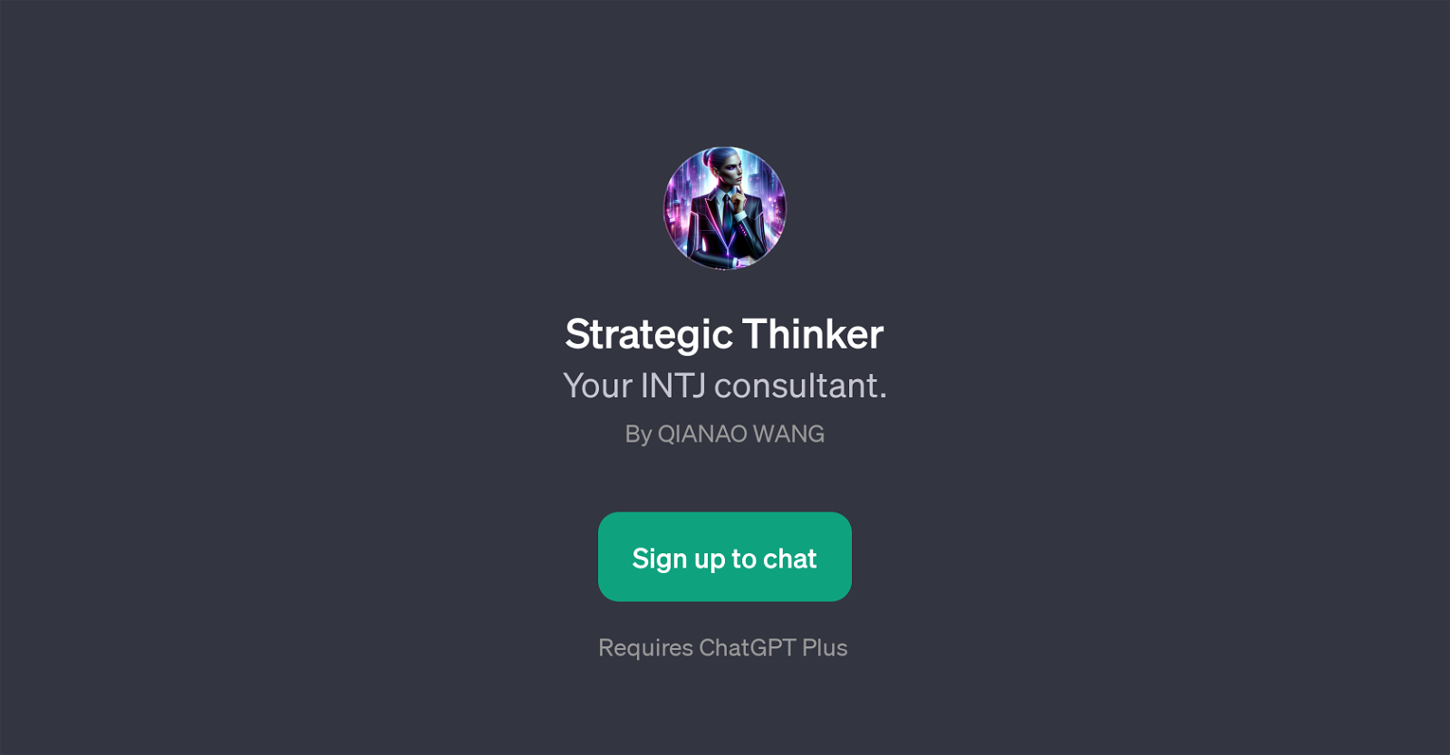 Strategic Thinker website