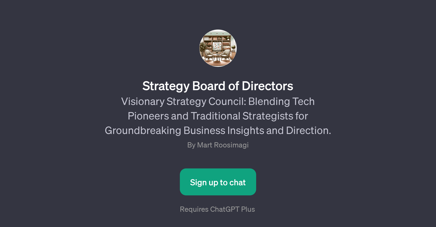 Strategy Board of Directors website