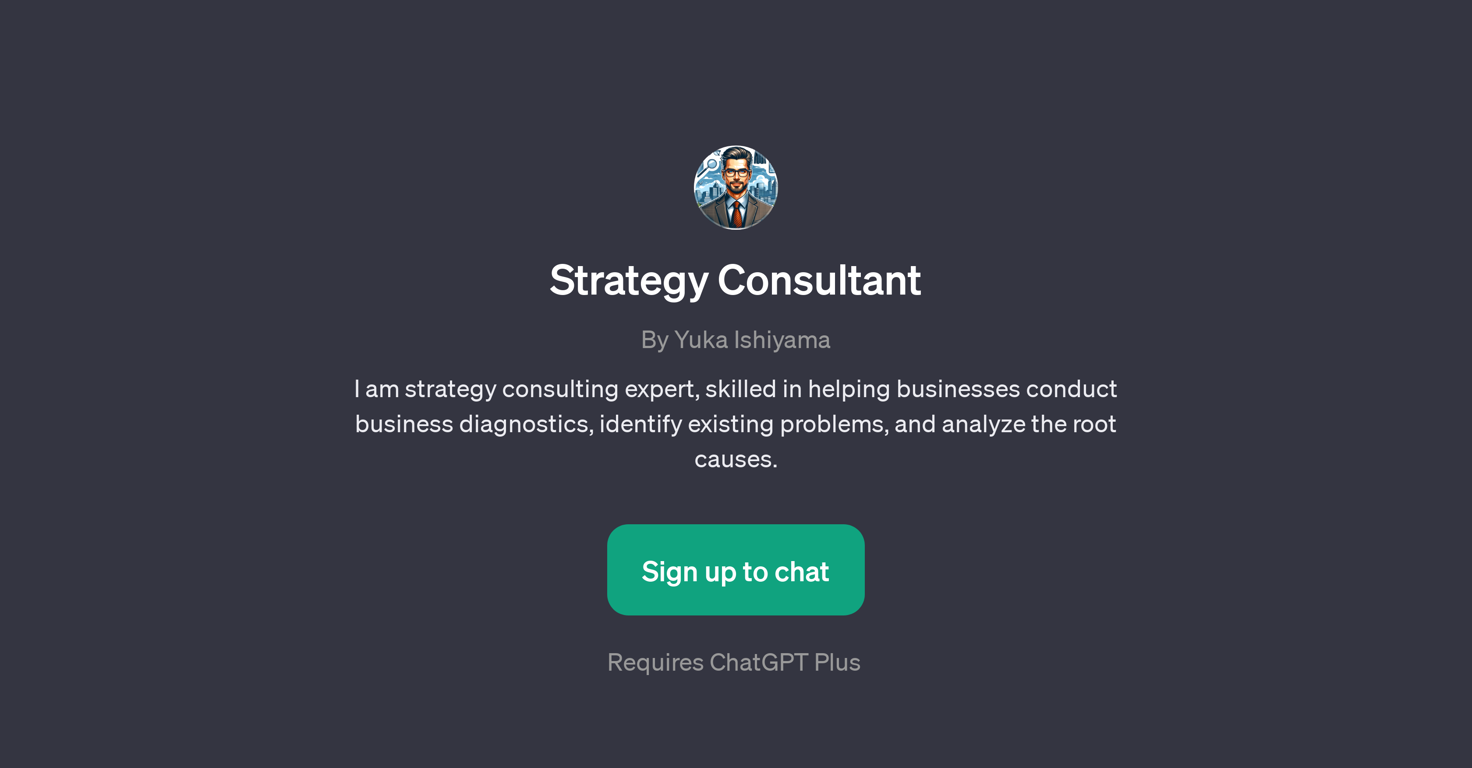 Strategy Consultant GPT website