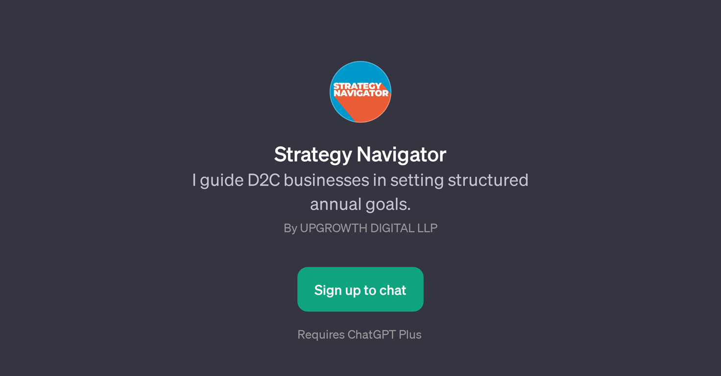 Strategy Navigator website