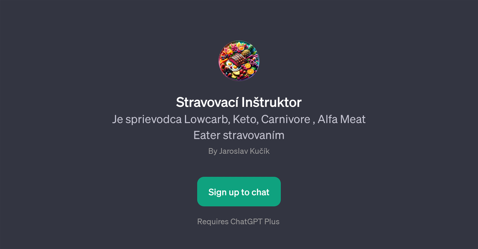 Stravovac Intruktor website
