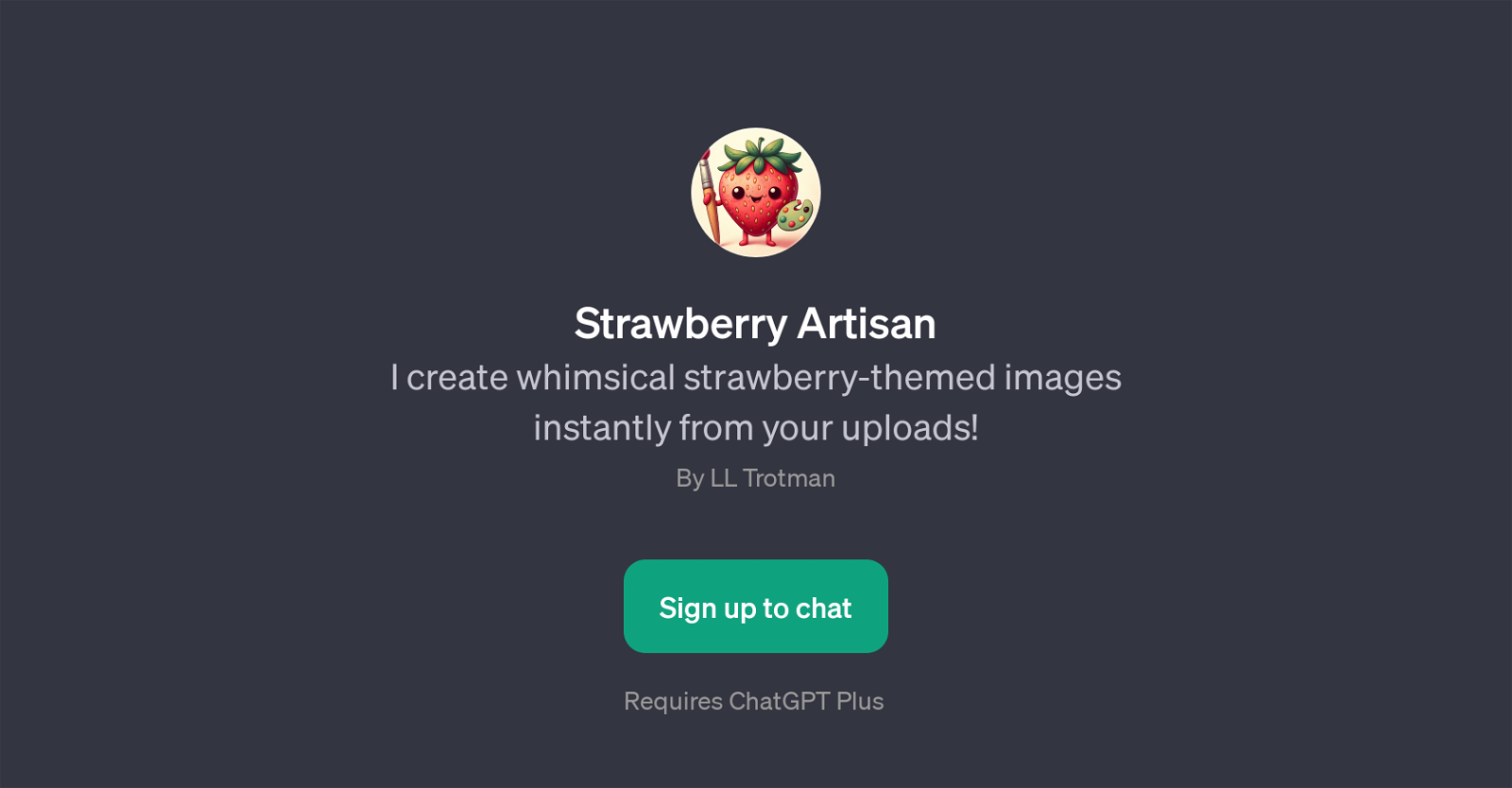 Strawberry Artisan website
