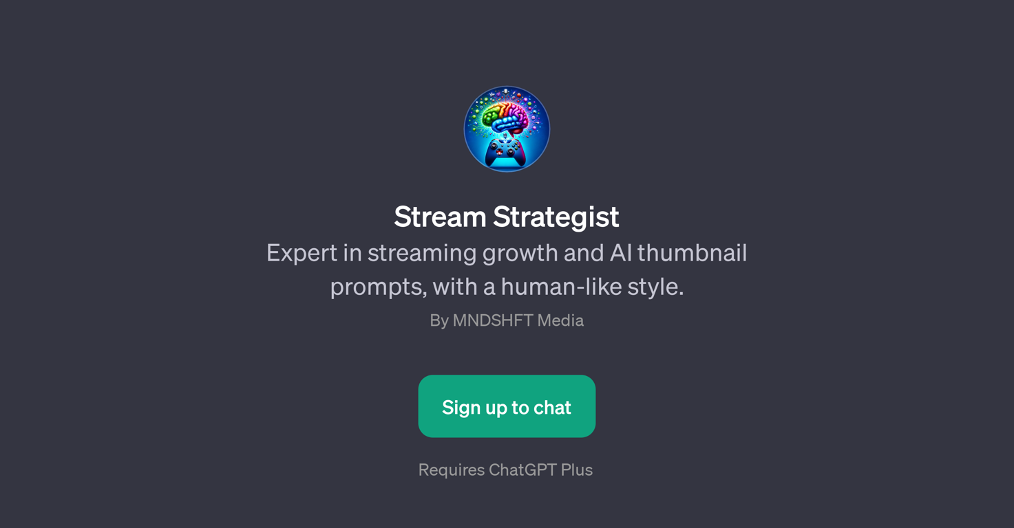 Stream Strategist website