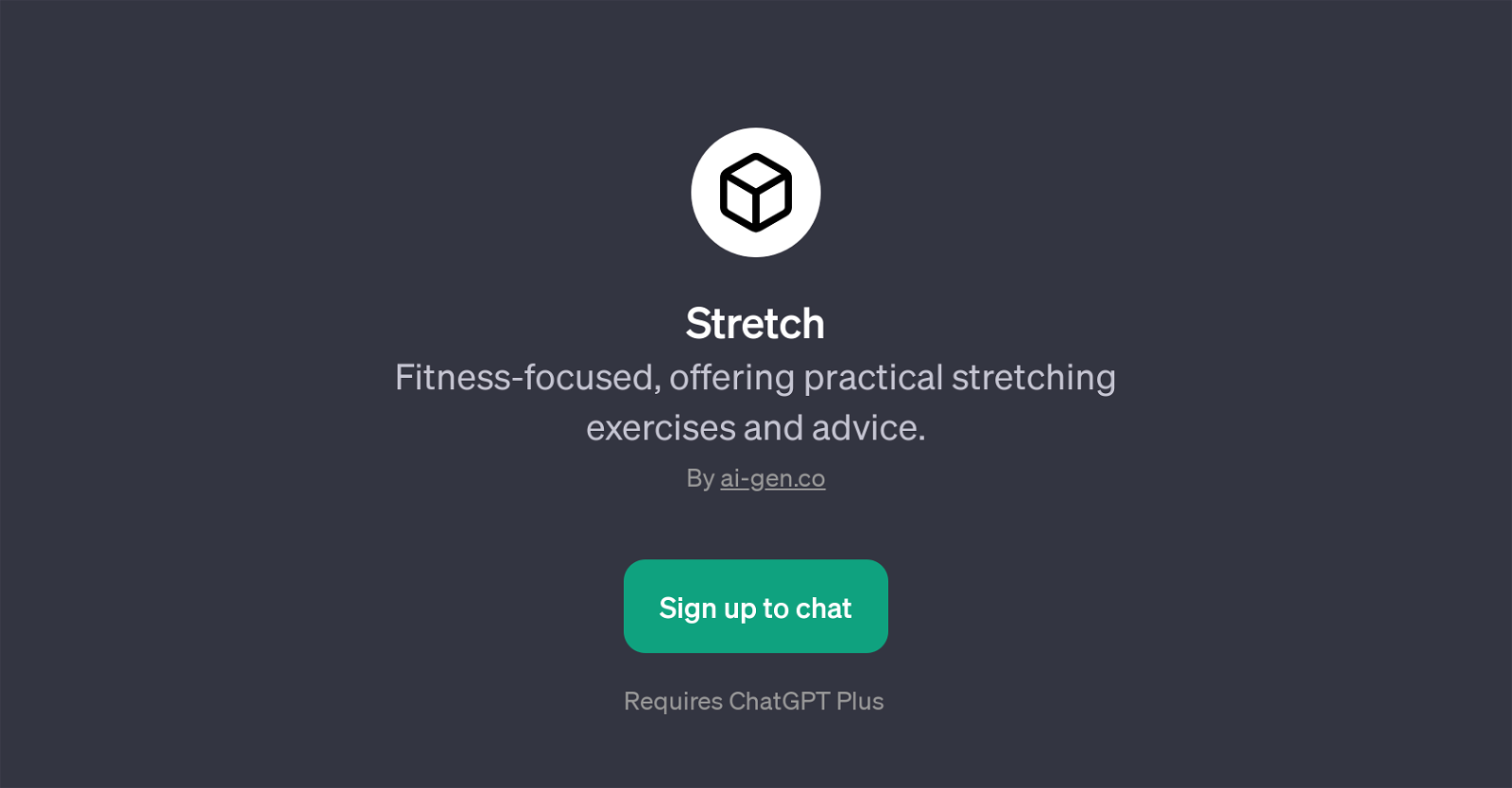 Stretch website