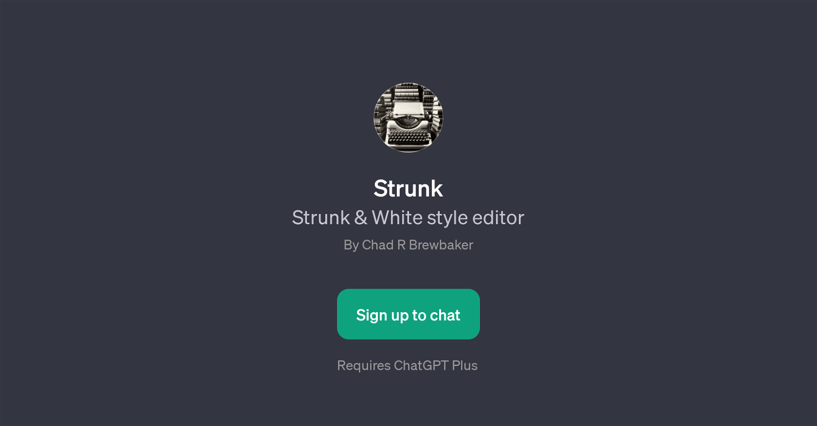 Strunk website