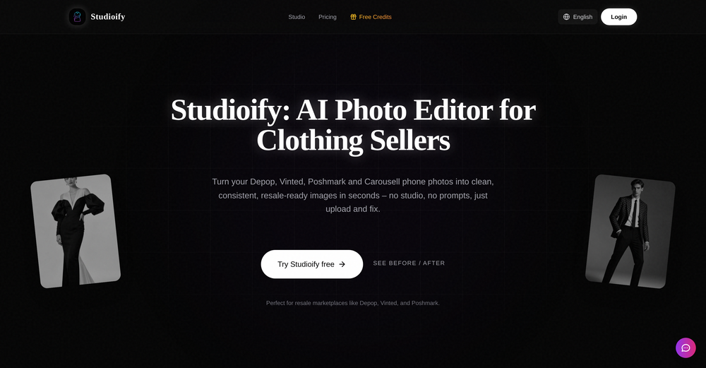 Studioify website