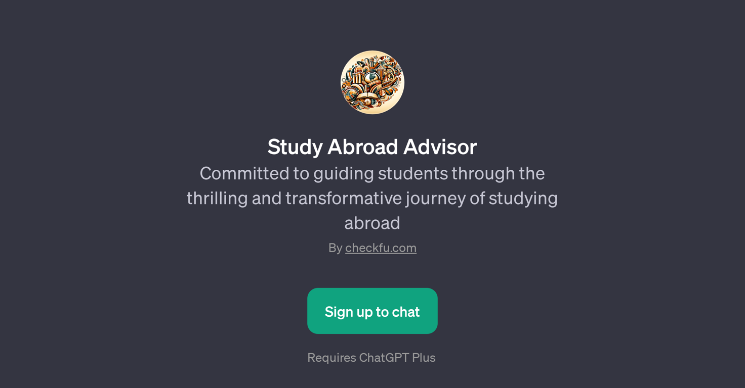 Study Abroad Advisor website