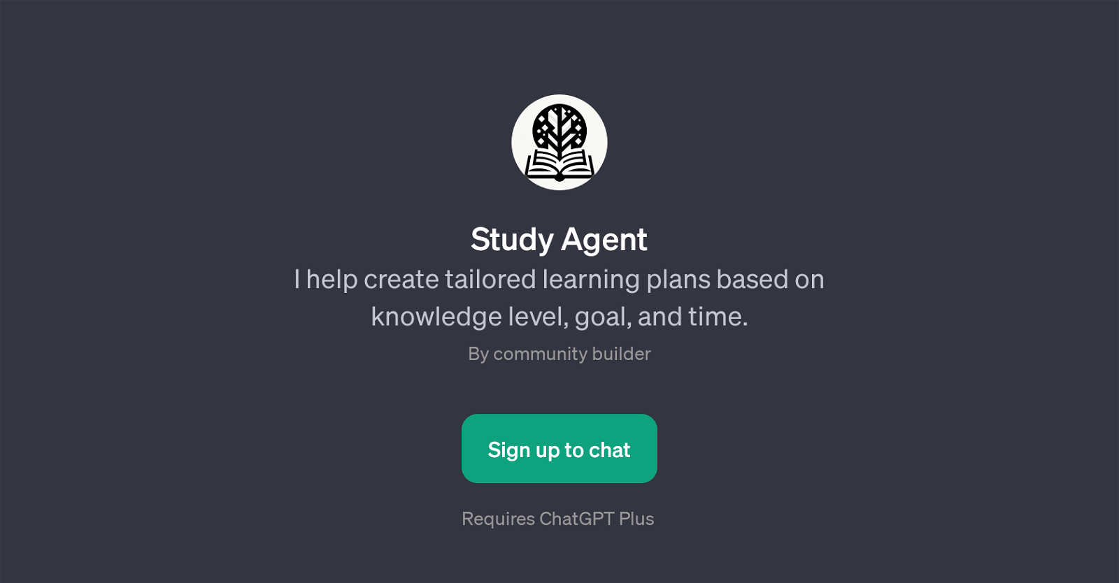 Study Agent website