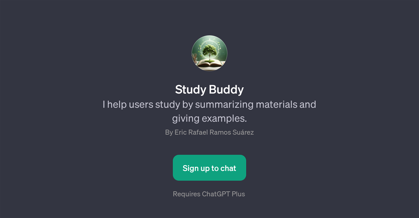 Study Buddy website