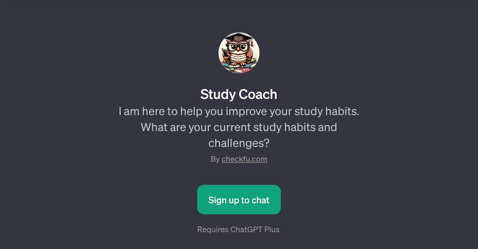 Study Coach website