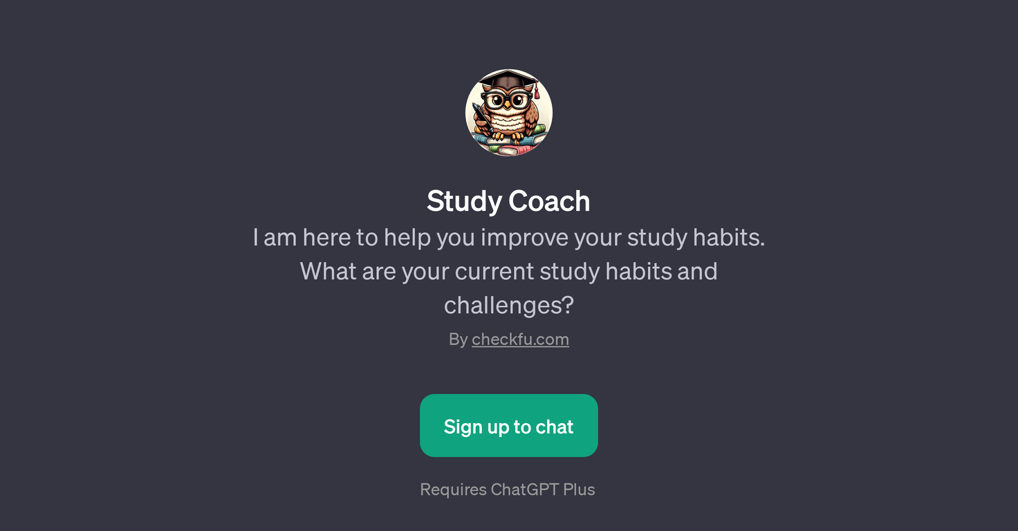 Study Coach website