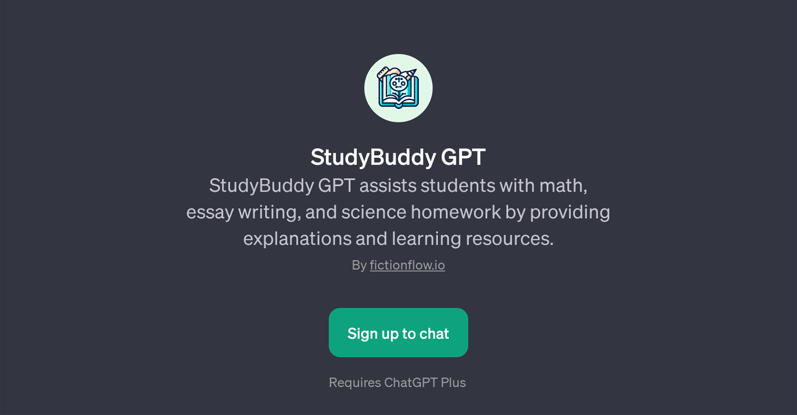 StudyBuddy GPT website
