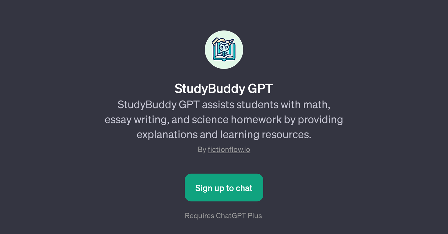 StudyBuddy GPT website