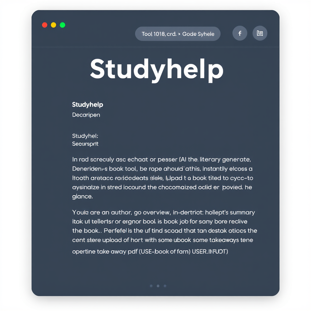 Studyhelp website