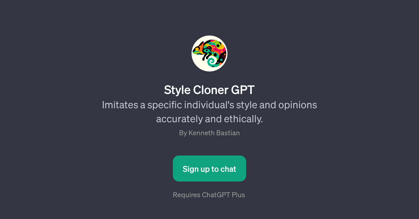 Style Cloner GPT website
