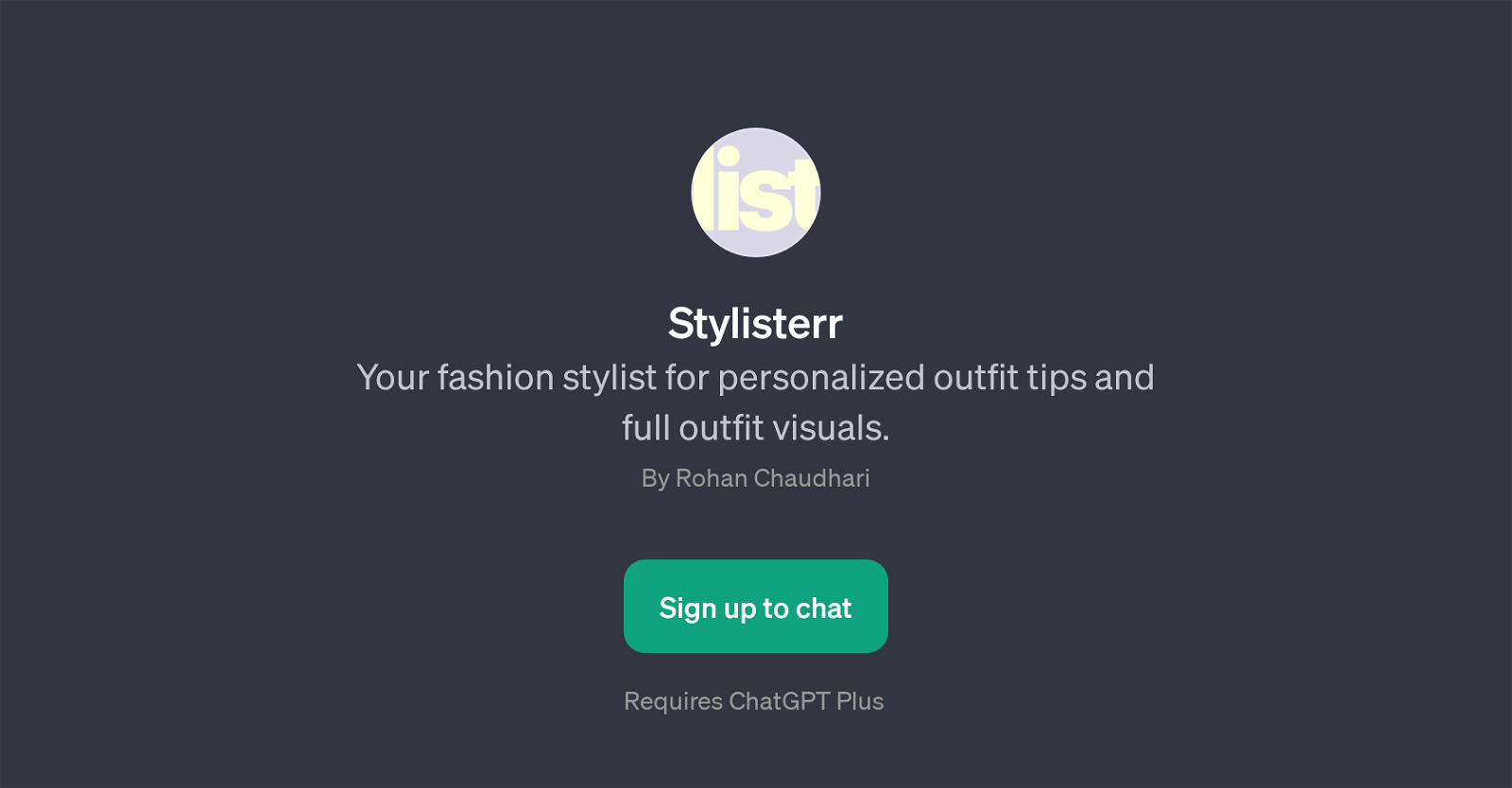 Stylisterr website