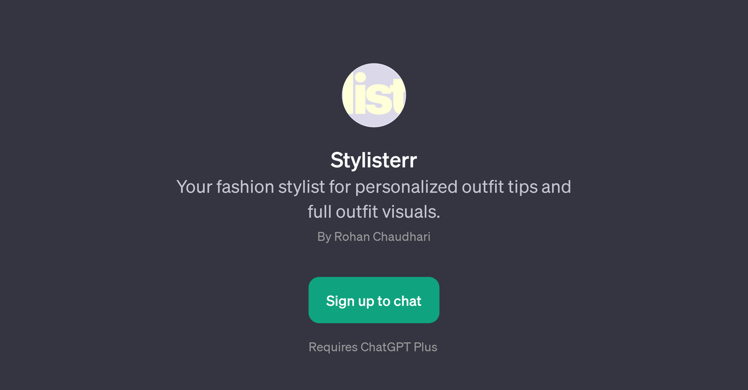 Stylisterr website