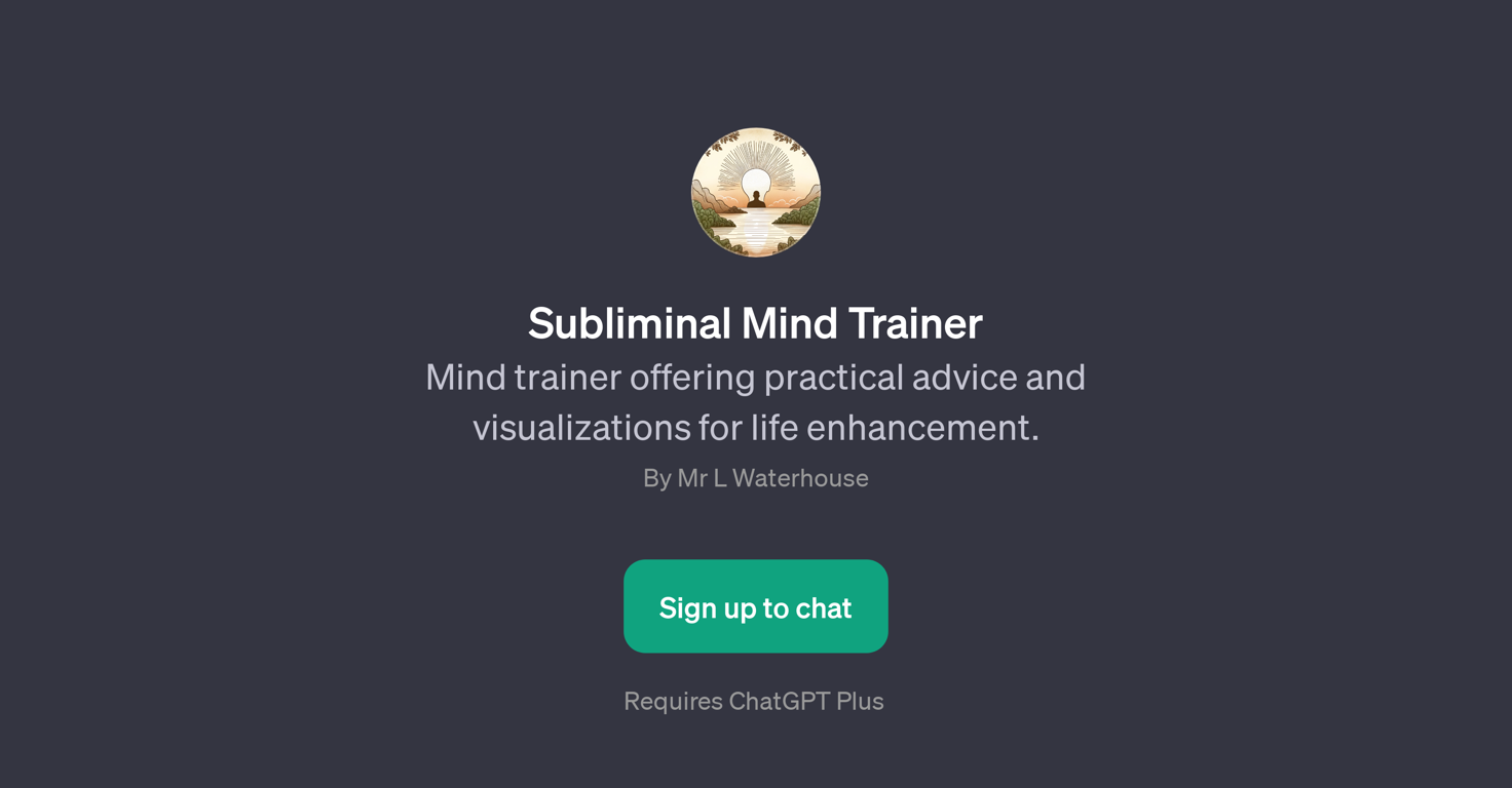 Subliminal Mind Trainer website